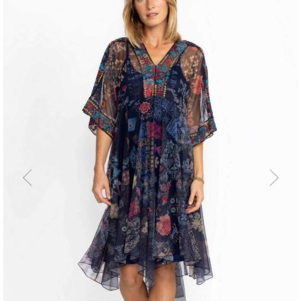 Johnny Was dress size M NWT